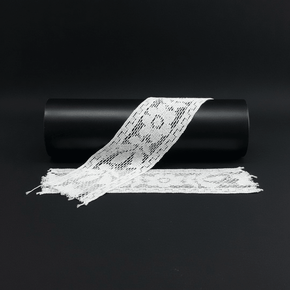 White Dyeable Crochet lace (Width : 2 Inch & Sku: K-31)