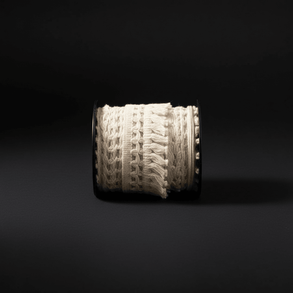 White Dyeable Crochet lace (Width : 1 Inch & Sku: K-32)