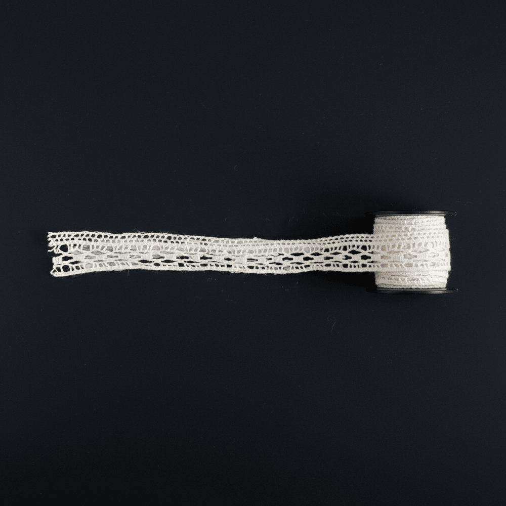 White Dyeable Crochet Lace (Width : 0.5 Inch & Sku: K-84)