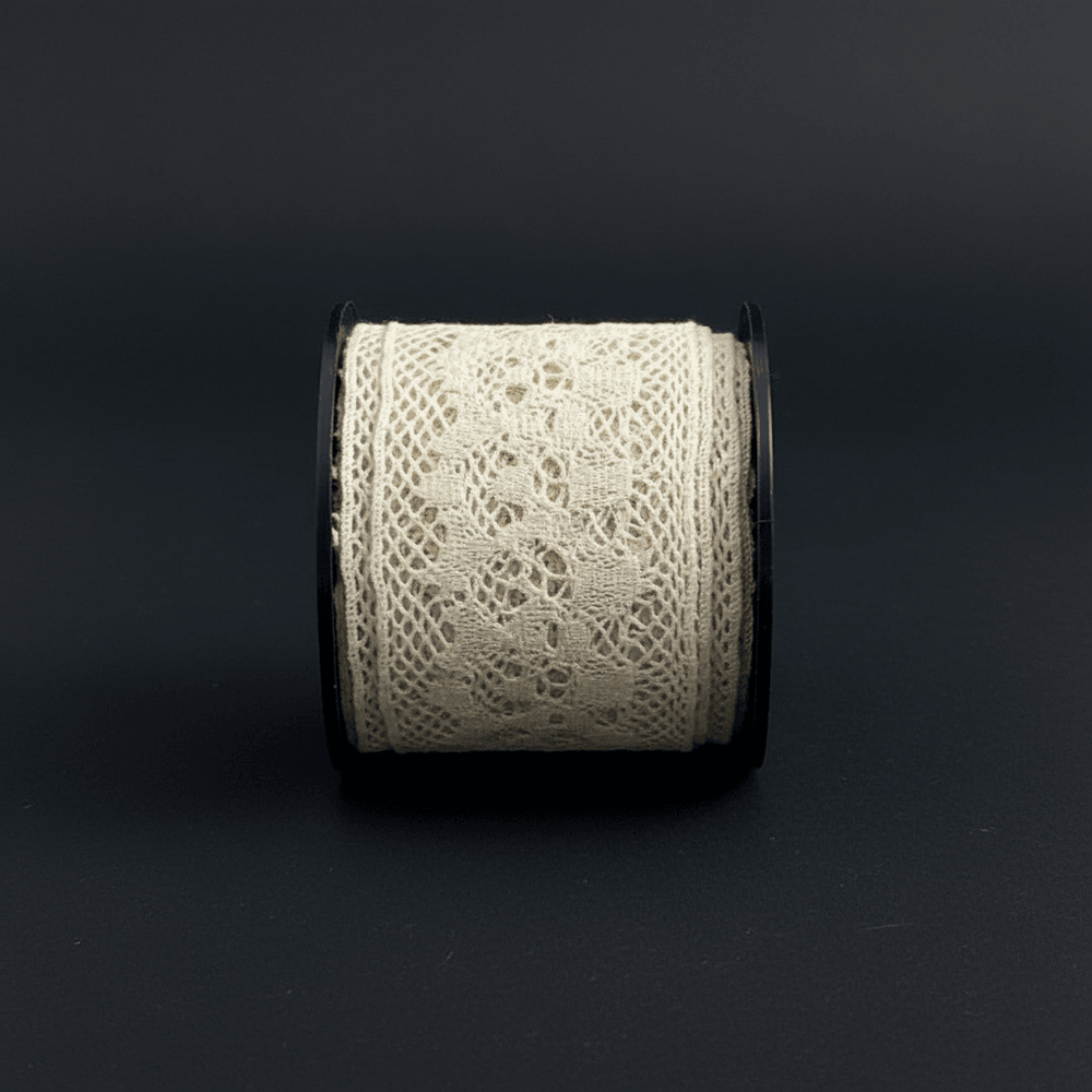 White Dyeable Crochet Lace (Width : 1 Inch & Sku: K-88)