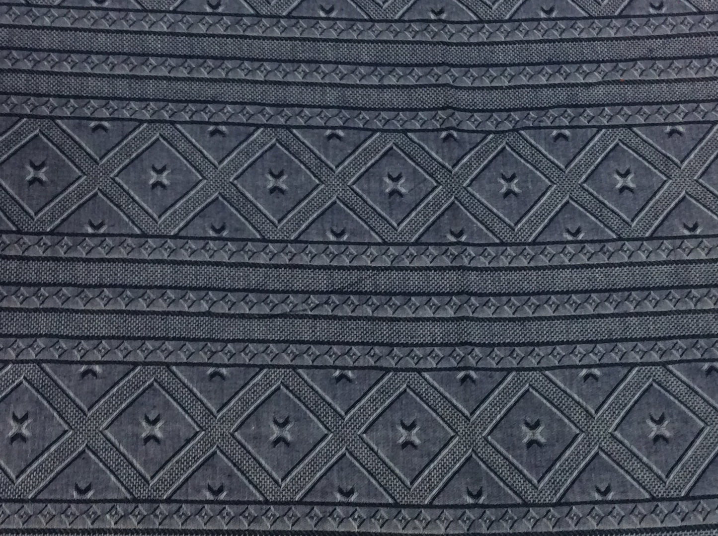 Grey Cotton Lightweight Jacquard