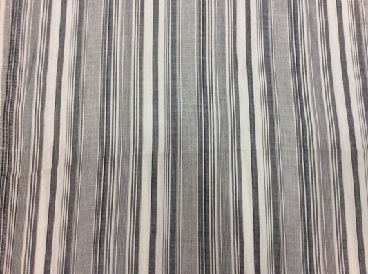 White & Blue lightweight Jacquard Fabric