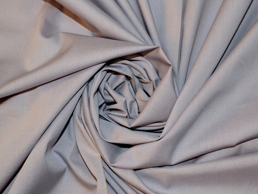 Gray Cotton Poplin Lycra