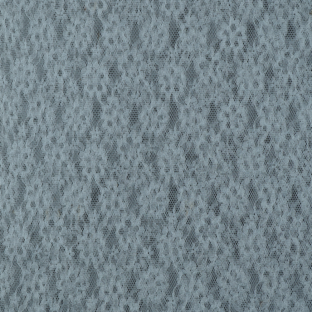 White Small Floral Design Nylon Net (SKU: N-9)