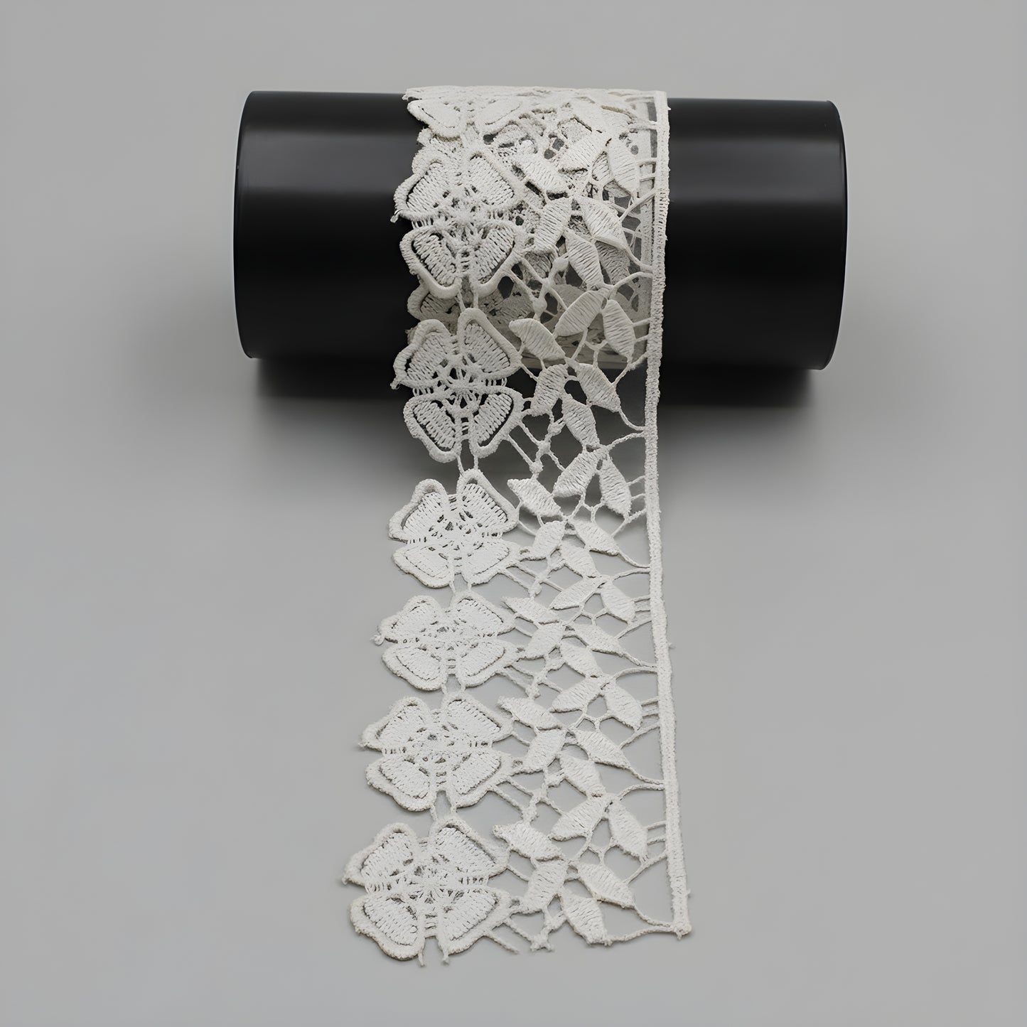 White Polyester Lace (Width : 2 Inch & P-221)
