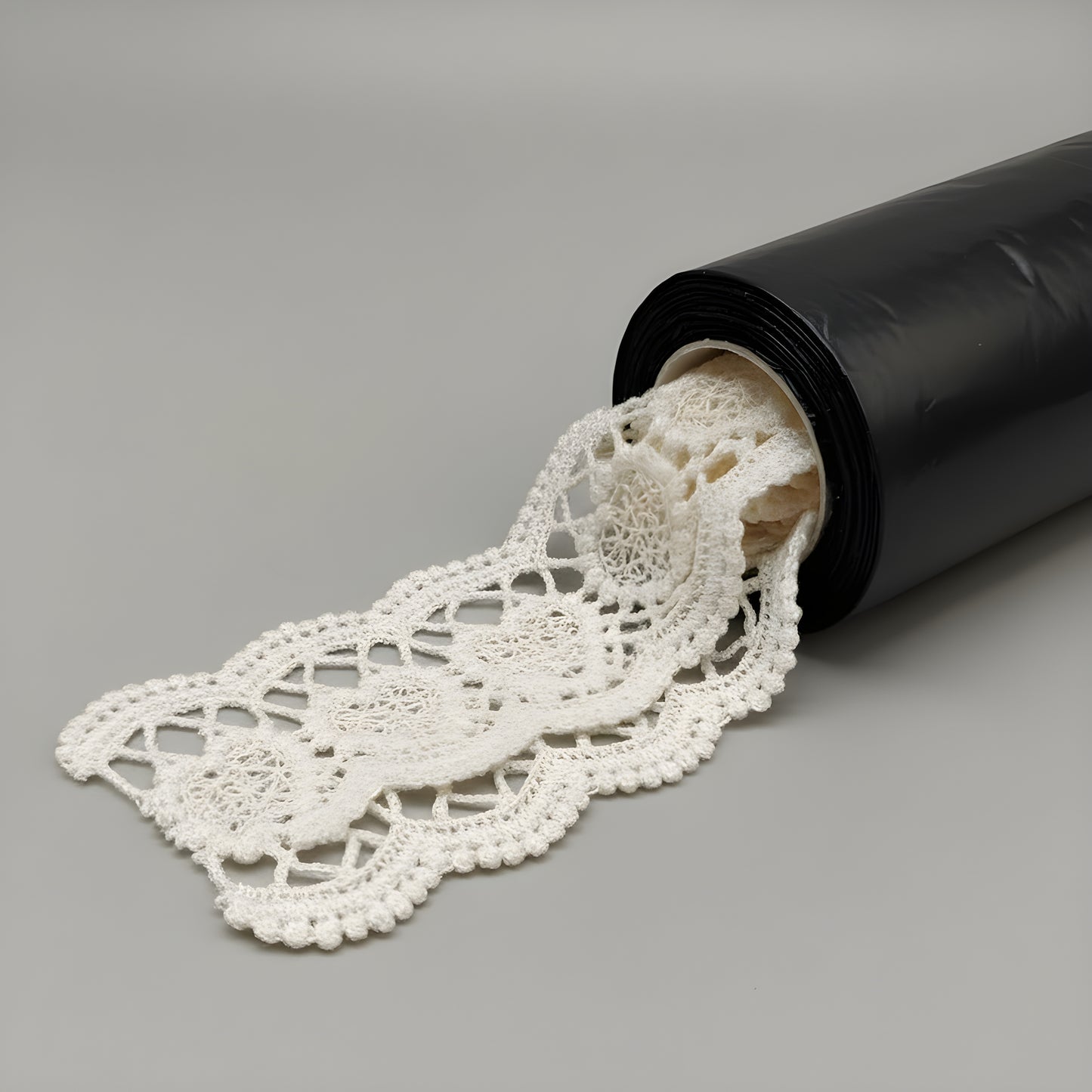 White Polyester Lace (Width : 2 Inch & P-242)