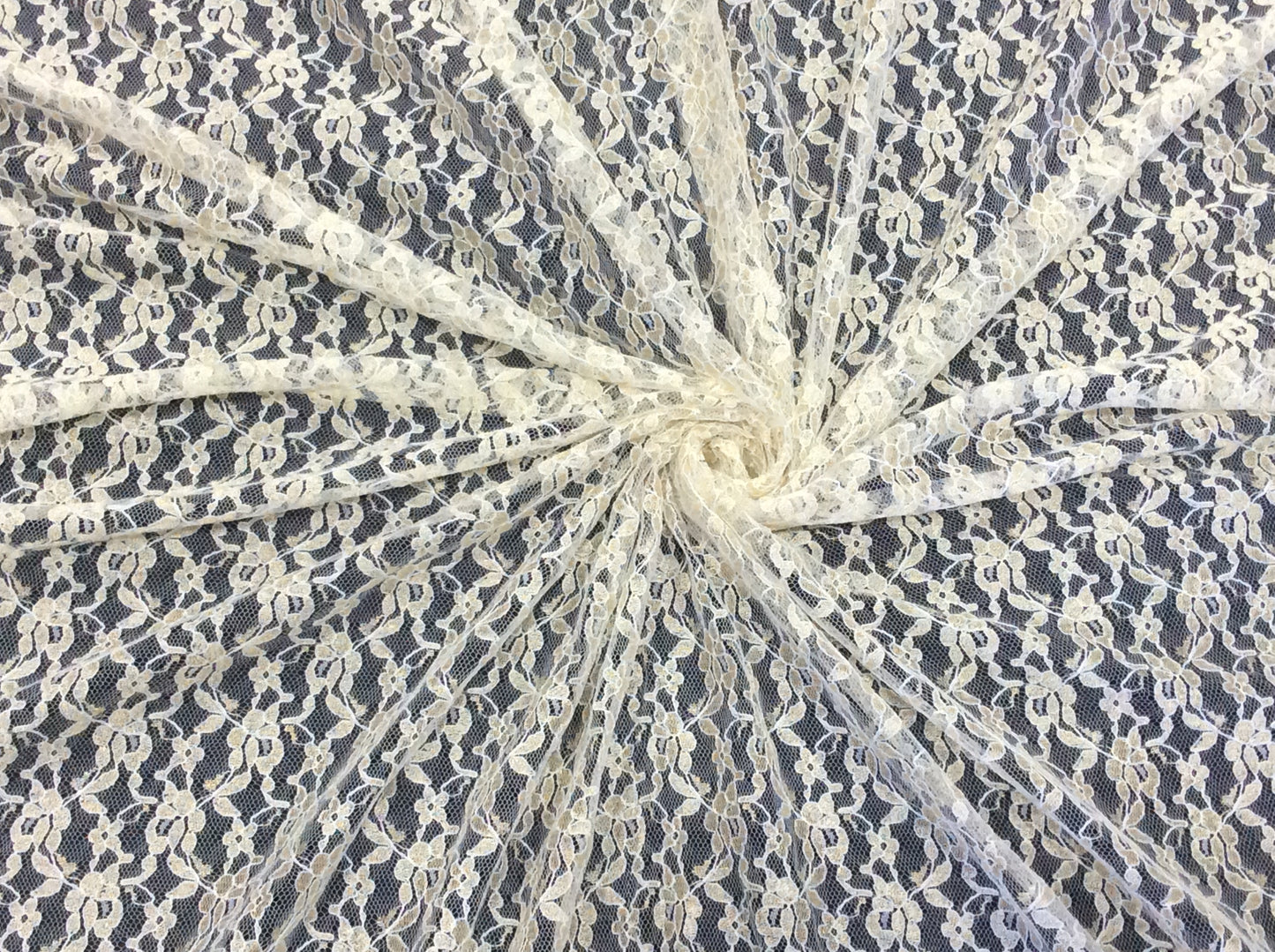 White Nylon Net Dyed & Dyeable (Sku: S-114)