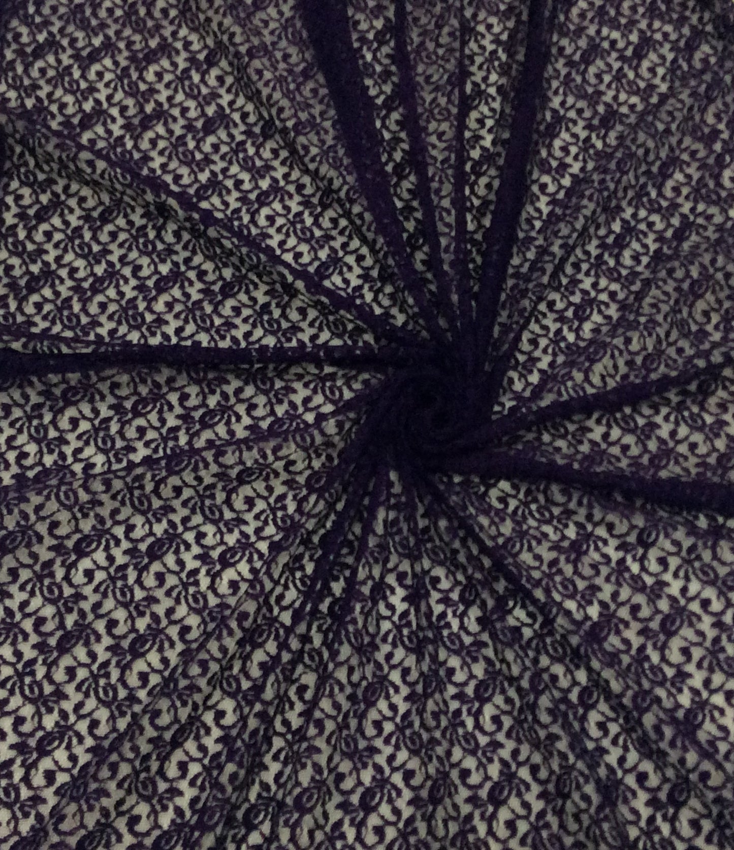 Black Nylon Net Dyed & Dyeable (Sku: S-118)