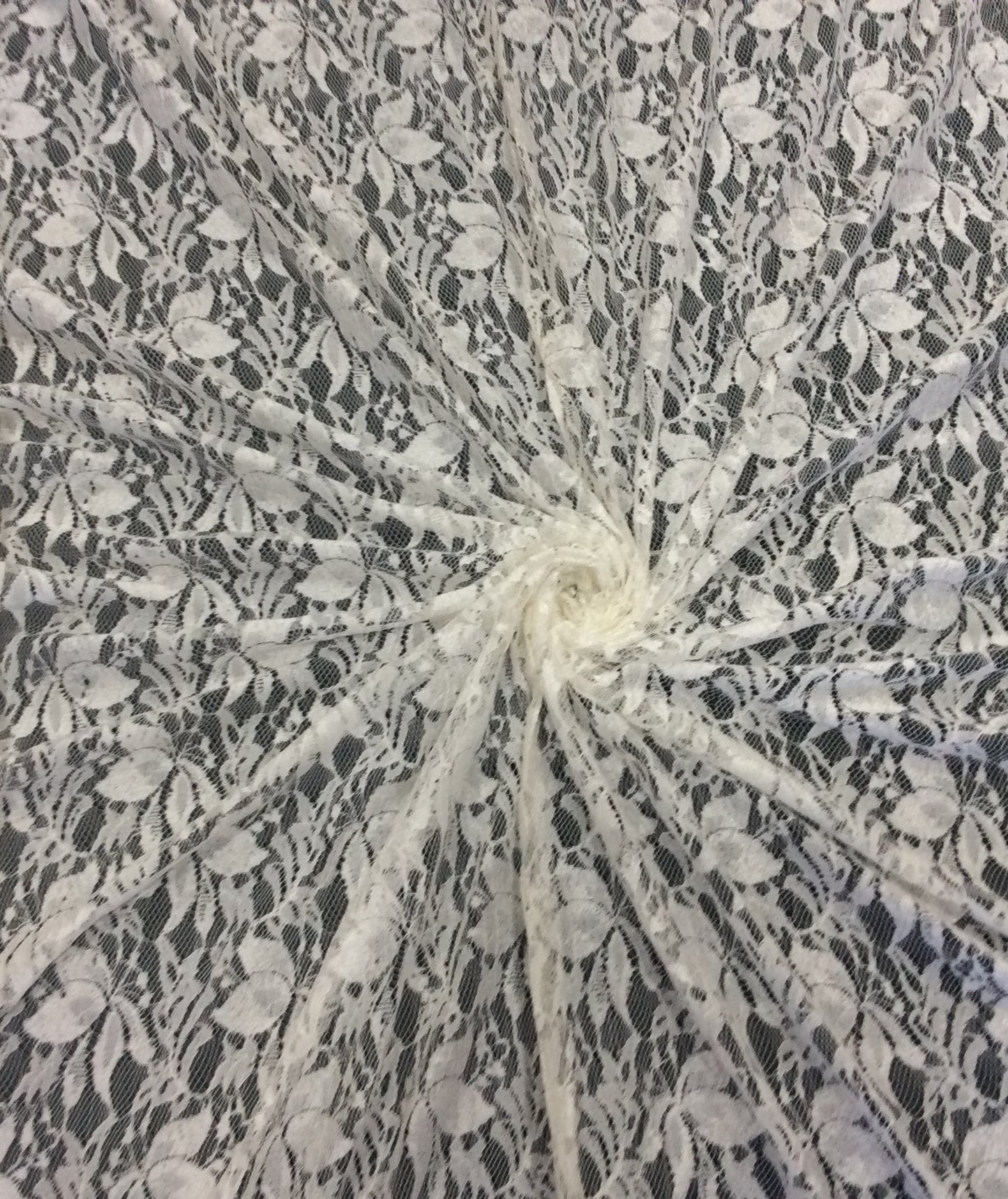 White Nylon Net Dyed & Dyeable (Sku: S-135)