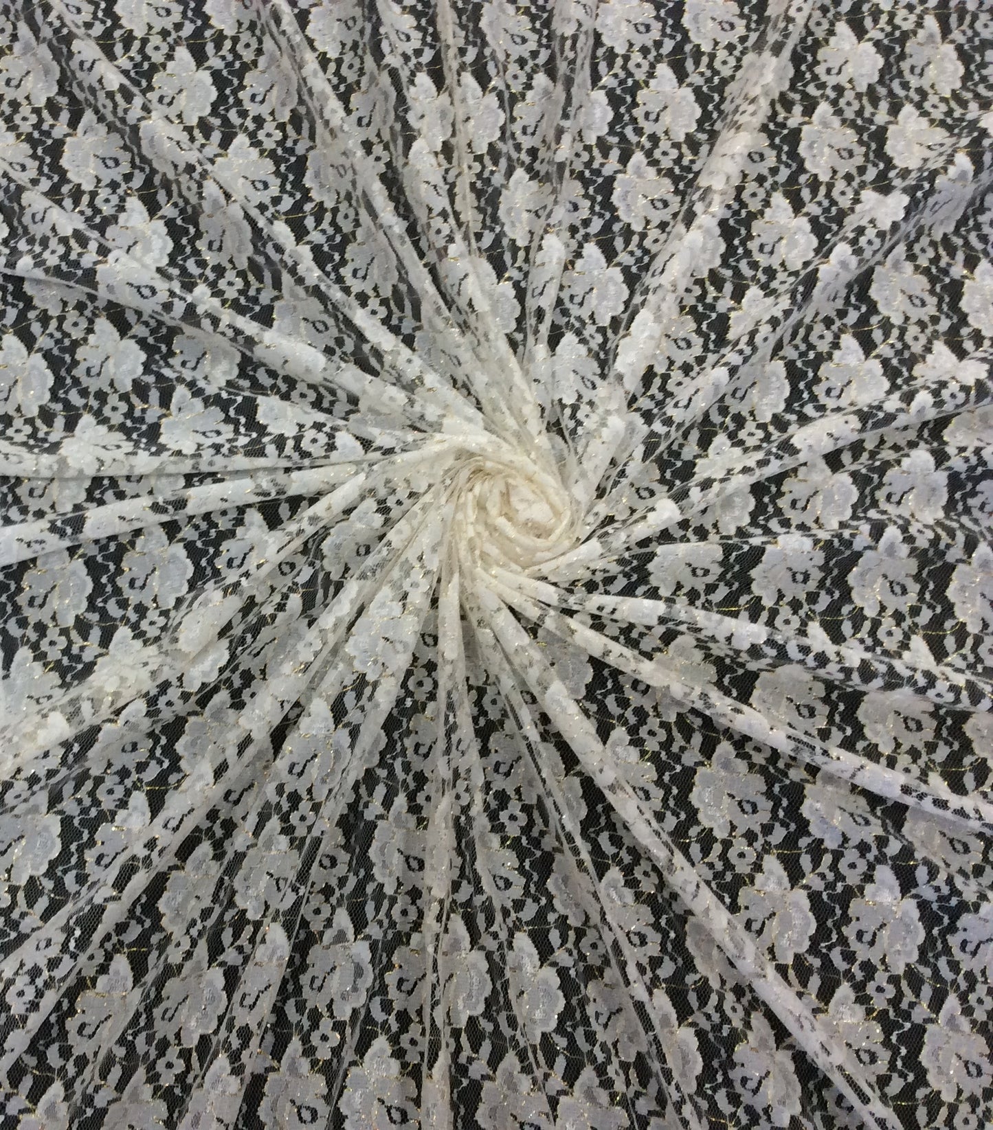 White Nylon Net Dyed & Dyeable (Sku: S-142)