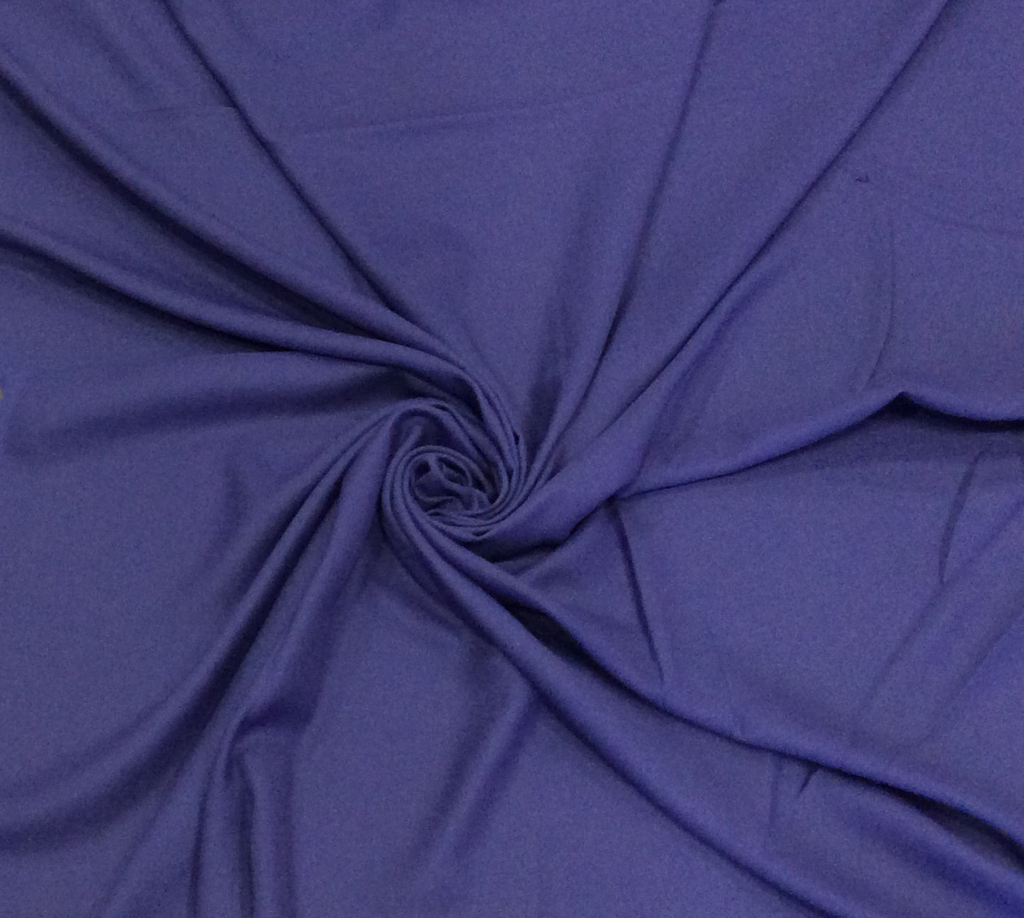 Blue Cotton Blend Spun Dyed