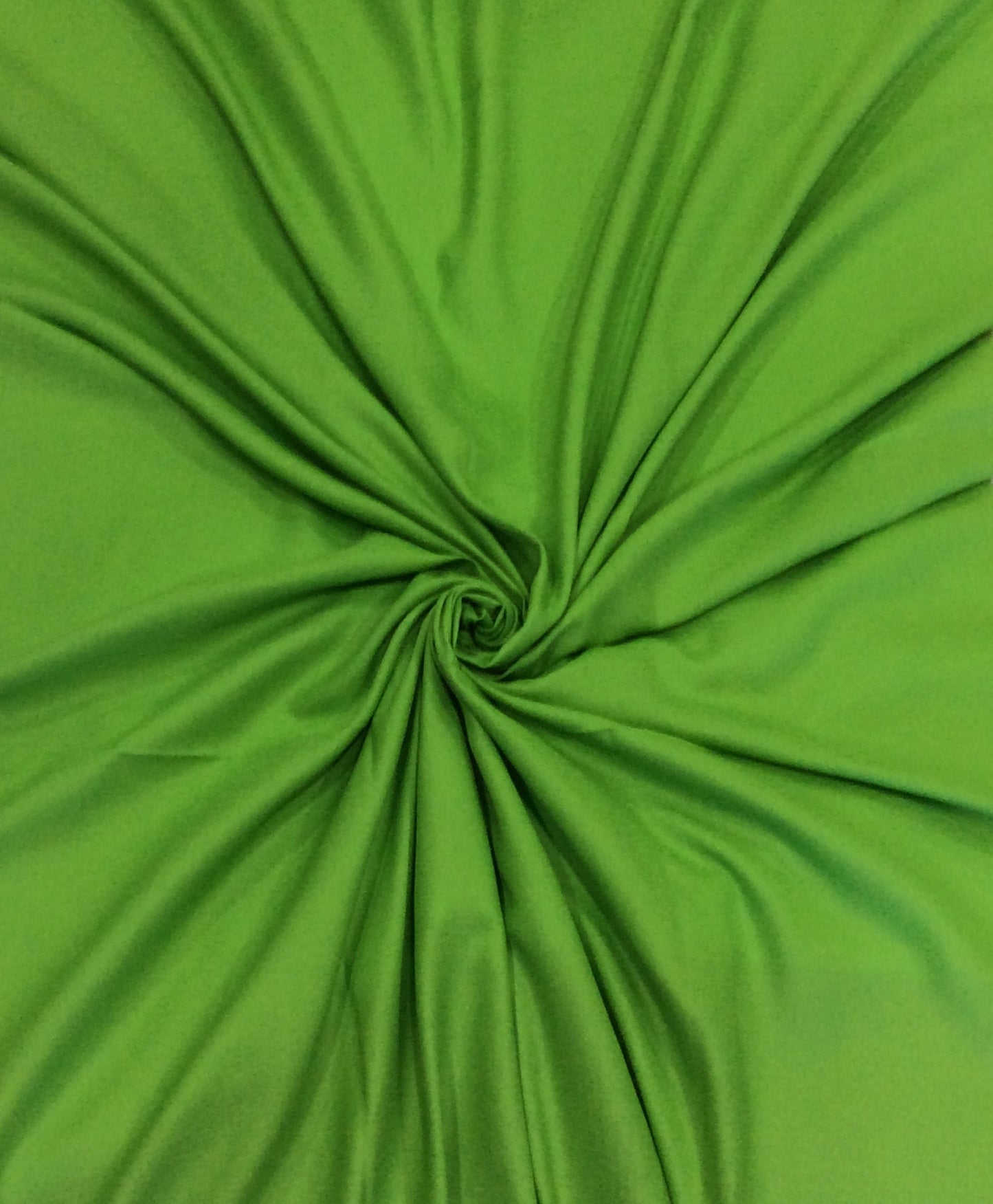 Green Cotton Blend Spun Dyed