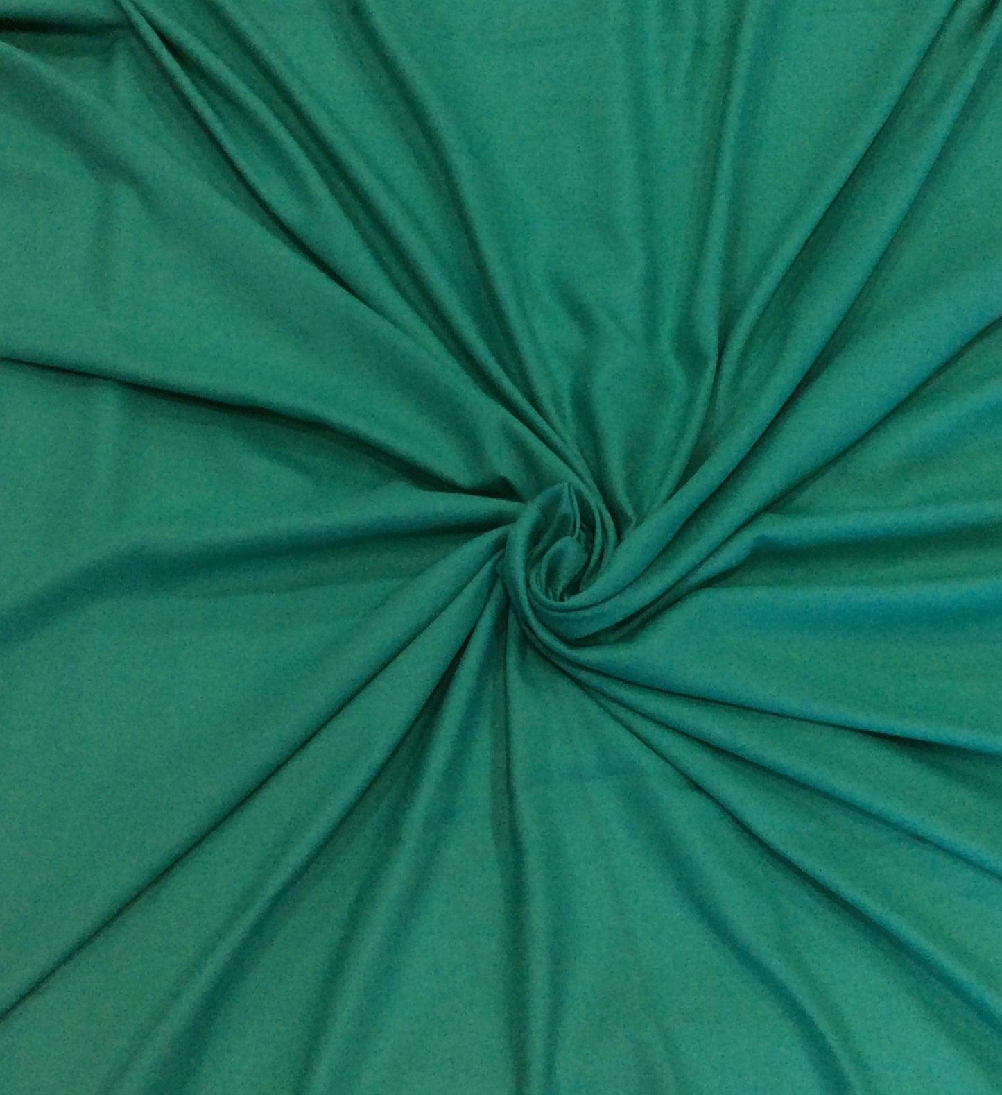 Green Cotton Blend Spun Dyed