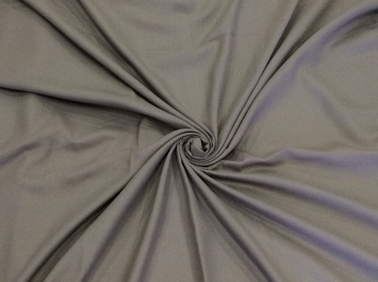 Gray Cotton Blend Spun Dyed