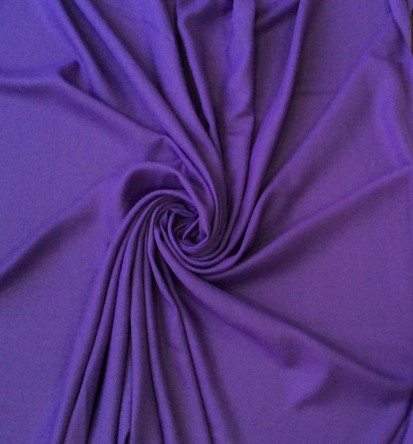 Purple Cotton Blend Spun Dyed