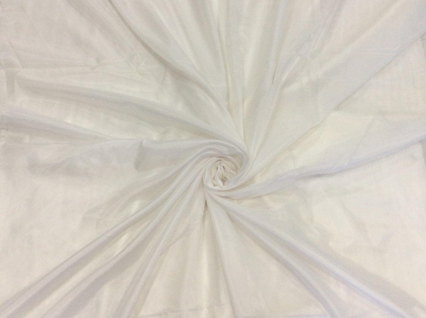 White Taffeta Dyed Polyester (Sku: S-300)