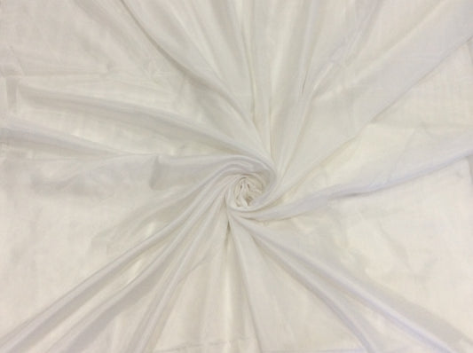 White Taffeta Dyed Polyester (Sku: S-300)