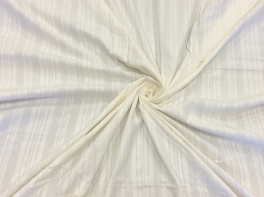 White Cotton Leno Self Dyeable (Sku: S-37)