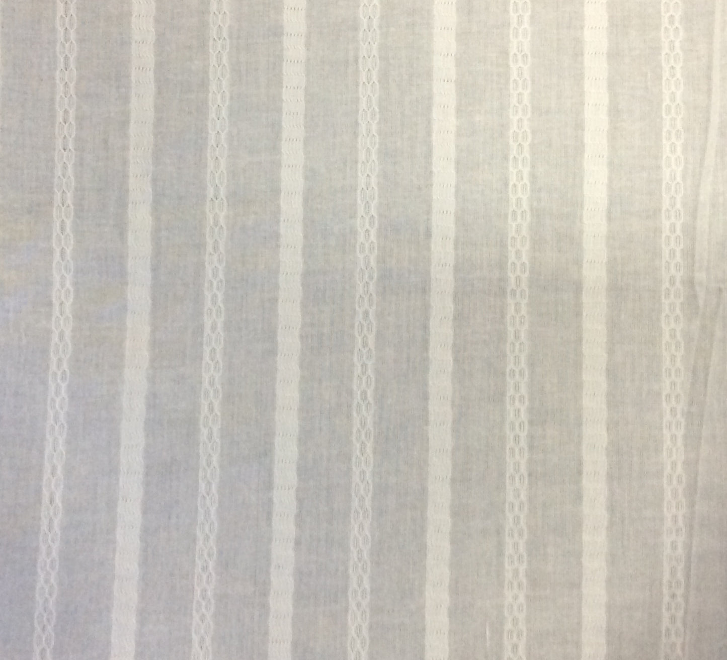 White Cotton Leno Self Dyeable (Sku: S-66)