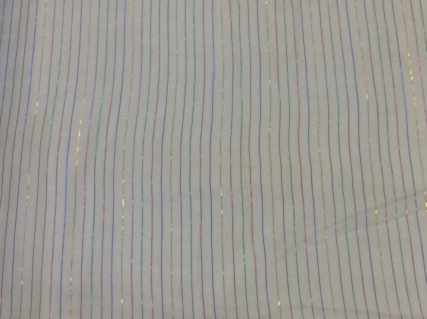 White Cotton Lurex Dyeable (Sku: S-72)