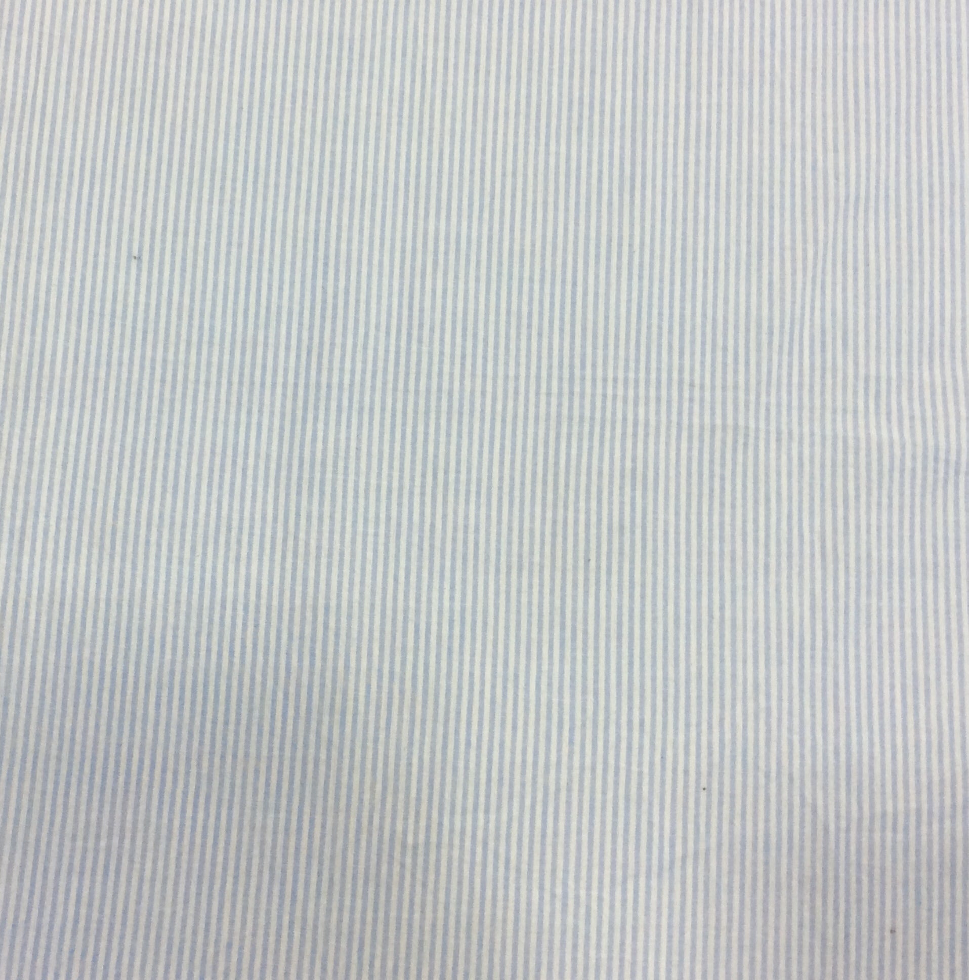 White And Blue Cotton Checks Stripe (Sku: S-7)