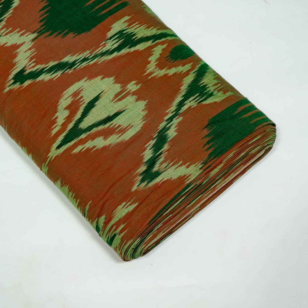 Multicolor Big Pattern Cotton Handloom Ikat (SKU: IK-434)