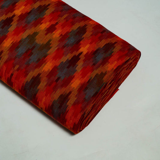 Multicolor Fine Cotton Handloom Ikat (SKU: IKK-539)