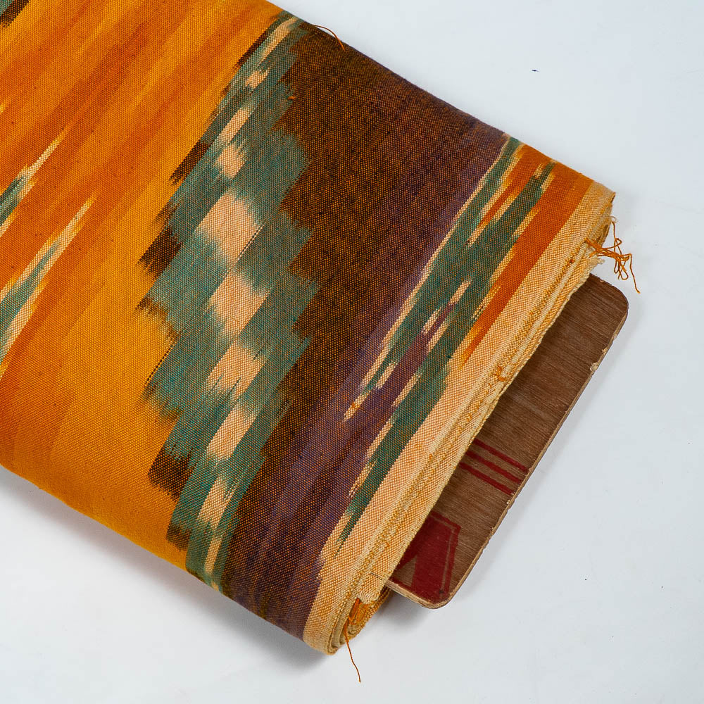 Multicolor Big Pattern Thick Cotton Handloom Ikat (SKU: IKK-581)