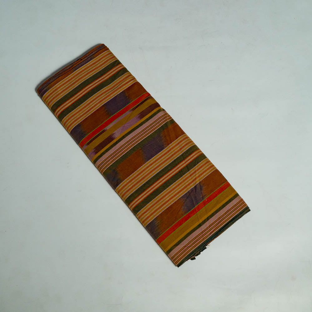 Multicolor Fine Cotton Handloom Ikat (SKU: IKK-585)