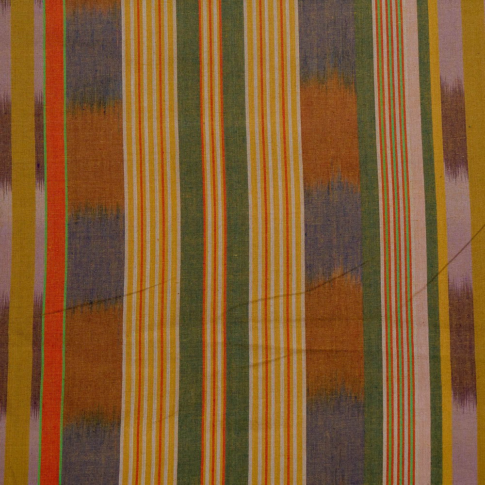 Multicolor Fine Cotton Handloom Ikat (SKU: IKK-585)