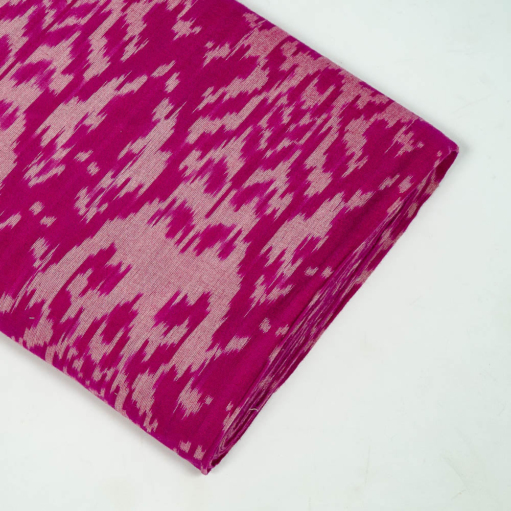 Majenta Cotton Handloom Ikat (SKU: IKK-592)