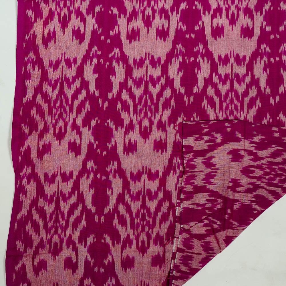 Majenta Cotton Handloom Ikat (SKU: IKK-592)