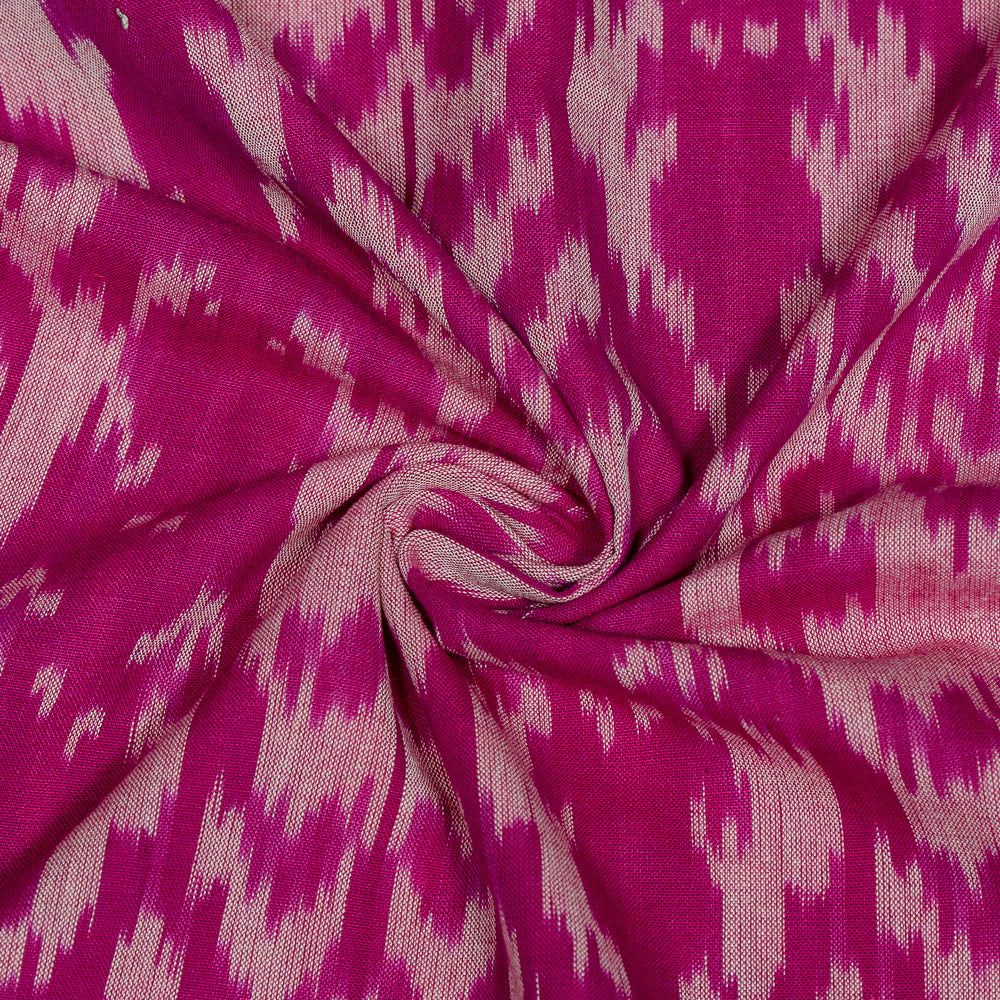 Majenta Cotton Handloom Ikat (SKU: IKK-592)