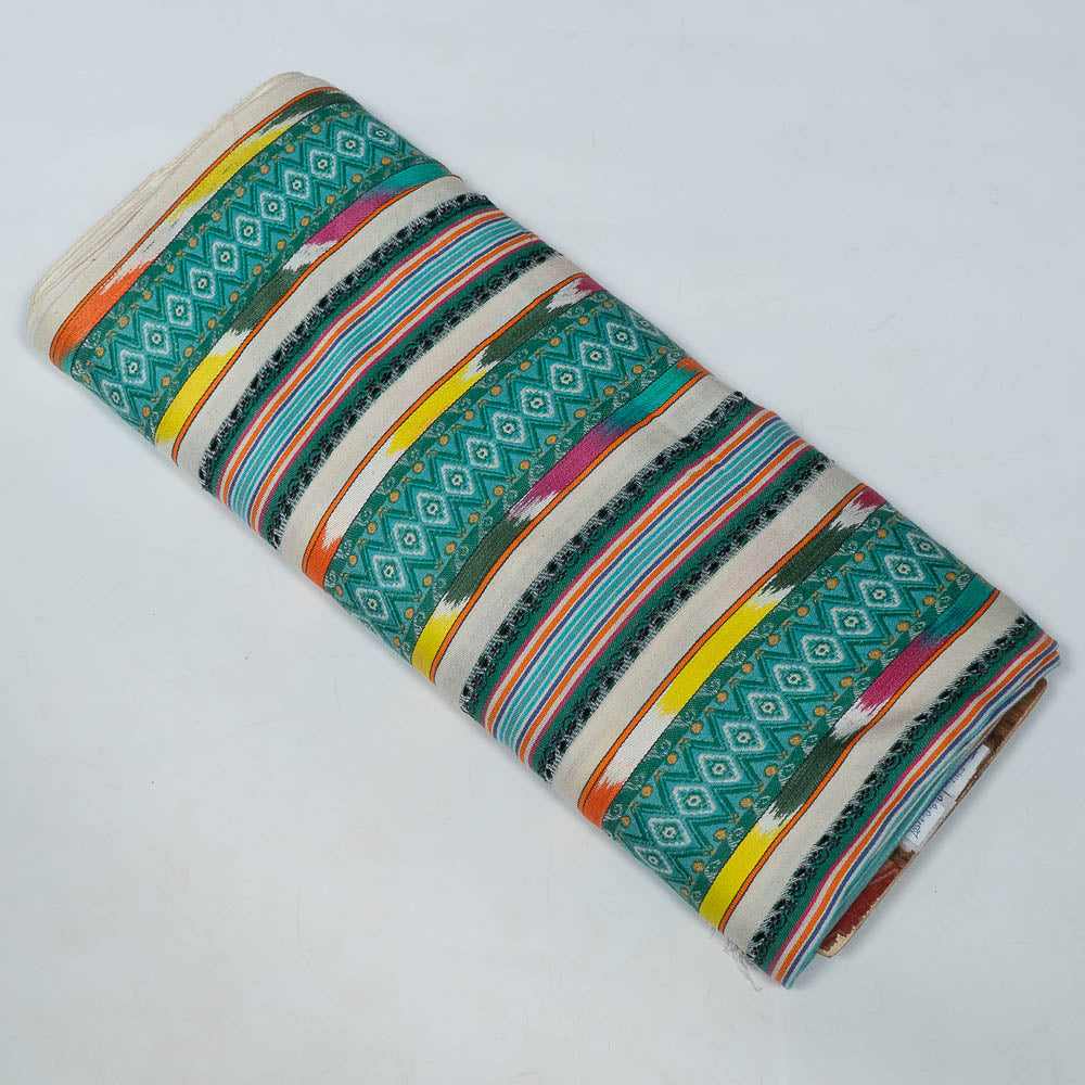 Multicolor Lightweight Cotton Jacquard (SKU: J-544)