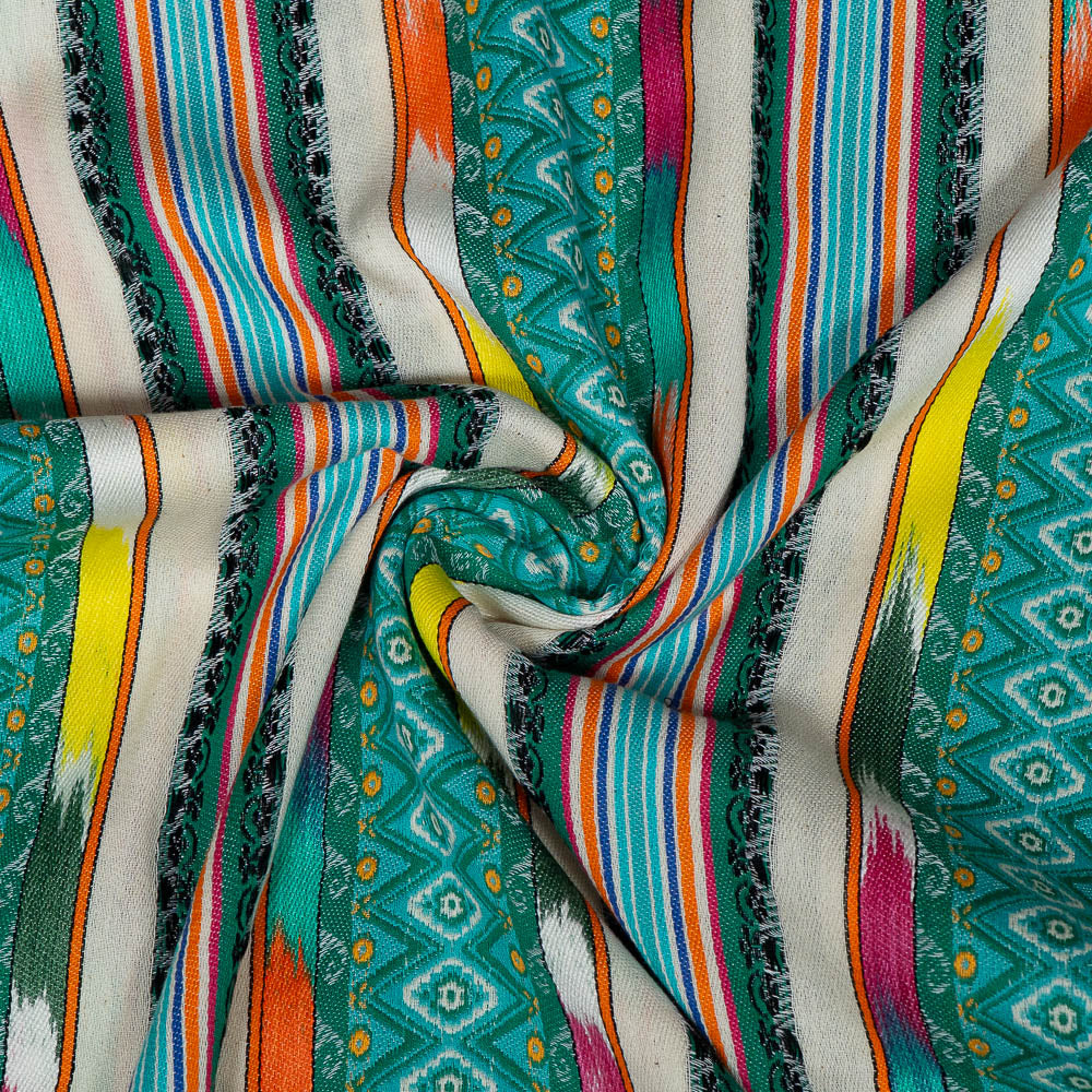 Multicolor Lightweight Cotton Jacquard (SKU: J-544)