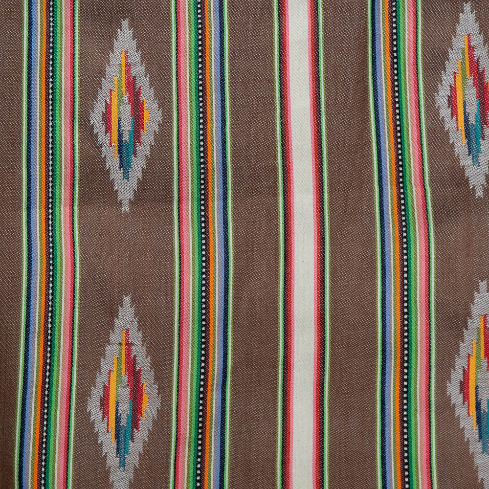 Brown color Lightweight Cotton Jacquard (SKU: J-550)