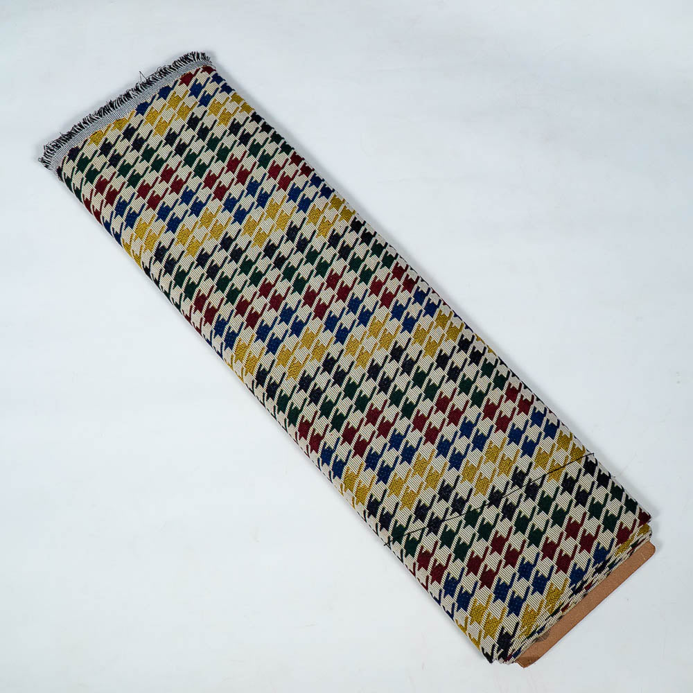 Multicolor Cotton Blend Jacquard (SKU: JDD-453)