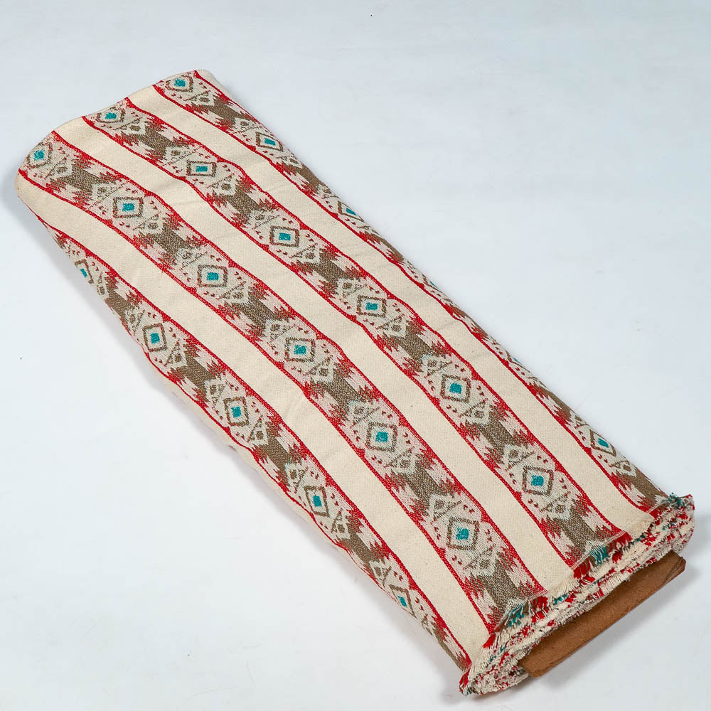 Multicolor Cotton Blend Jacquard (Width: 54 inches or 137 cm)