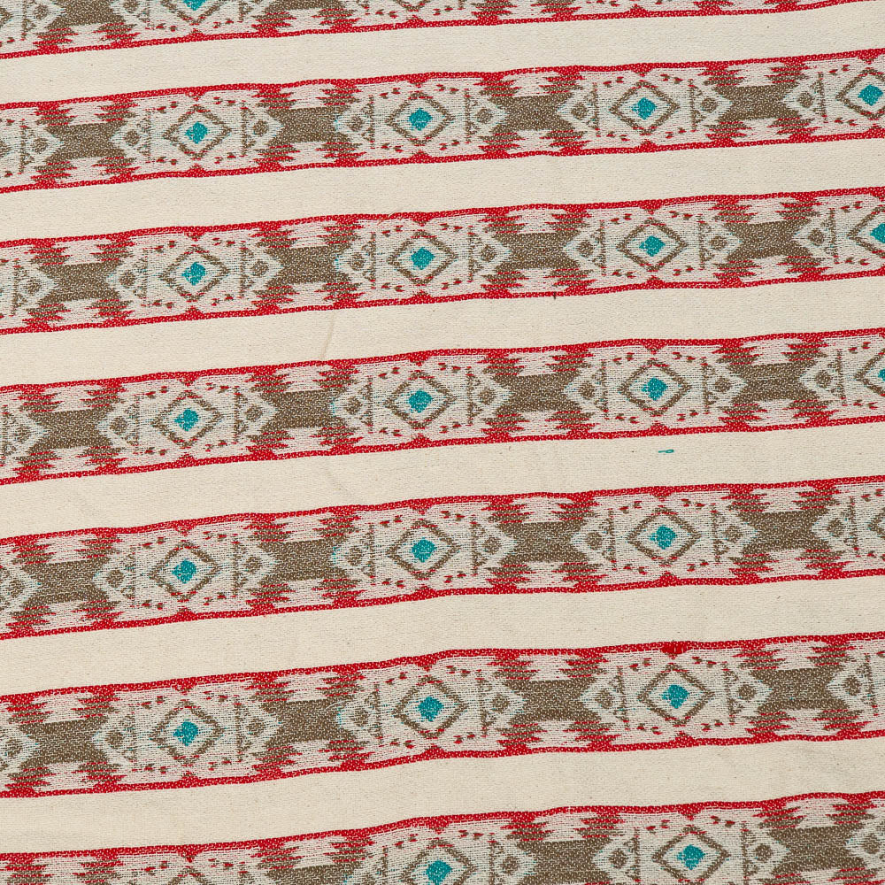 Multicolor Cotton Blend Jacquard (Width: 54 inches or 137 cm)