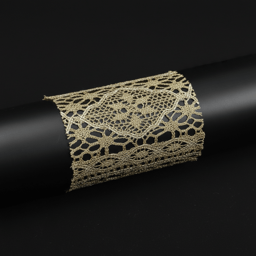 Golden Zari Lace (Width : 4 Inch & Sku-Z-2)