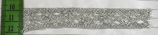 Silver Zari lace (Sku-Z-22)