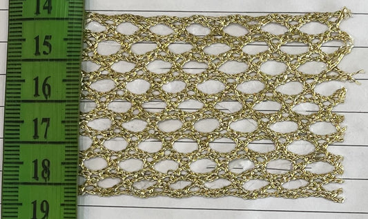 Golden Zari lace (Sku-Z-23)