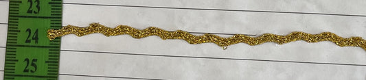 Golden Zari lace (Sku-Z-25)