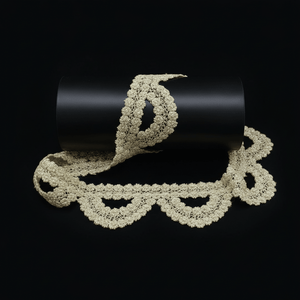 Golden Zari Lace (Width : 1.5 Inch & Sku-Z-41)