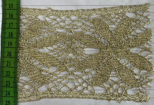 Golden Zari lace (Sku-Z-9)