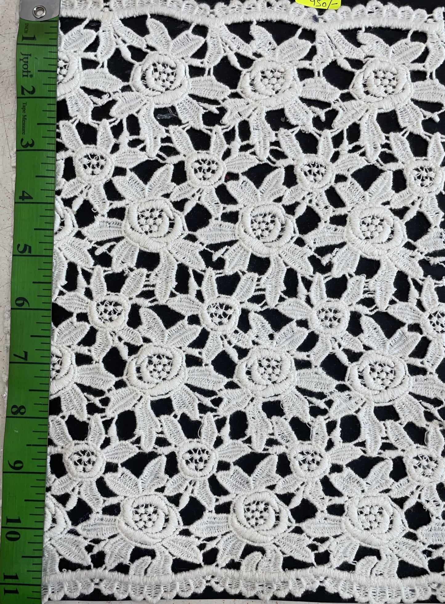 White Cotton Dyeable Chemical Lace (Sku: Ch-42)