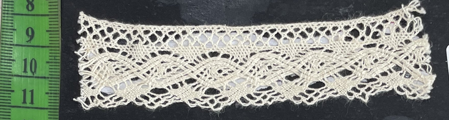 White Dyeable Crochet Lace (Sku: K-111)