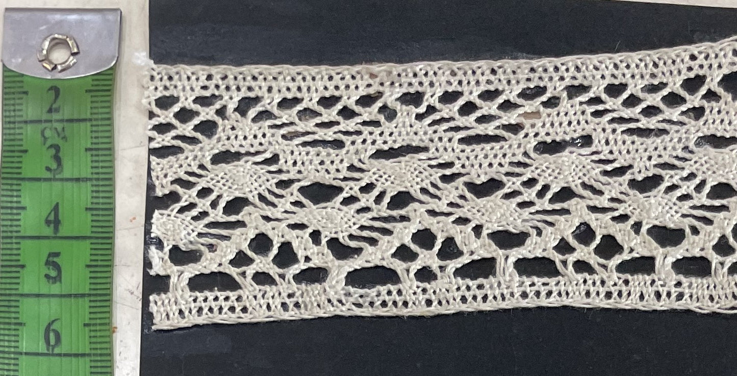 White Dyeable Crochet Lace (Sku: K-177)