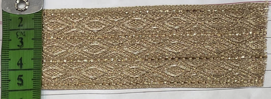 Golden Zari lace (Sku-Z-4)