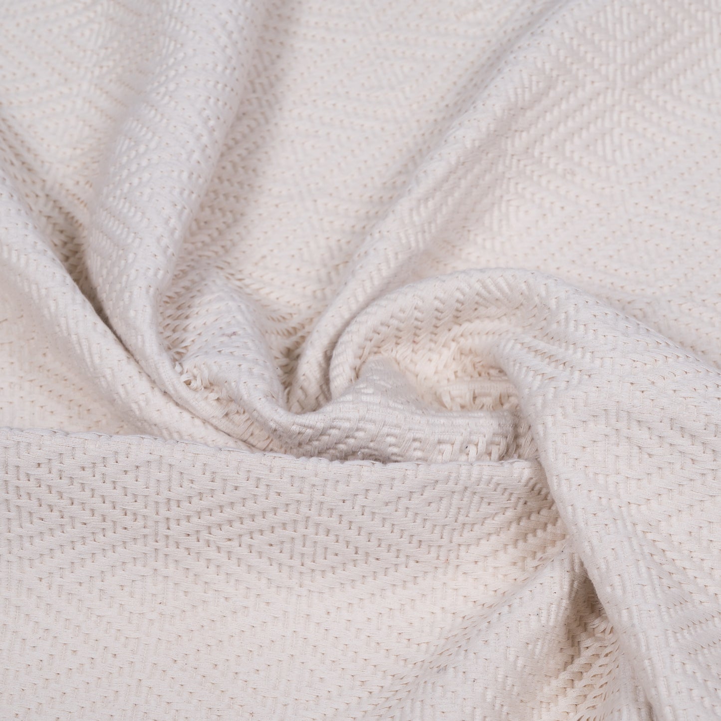 Natural Cotton Dyeable Jacquard (Sku: JDD-334)